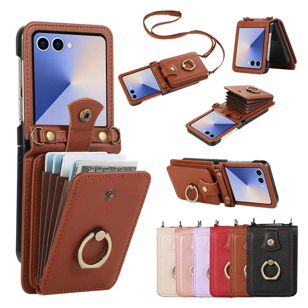 Phone Accessories And Gadget - Leather Wallet Phone Case for Samsung