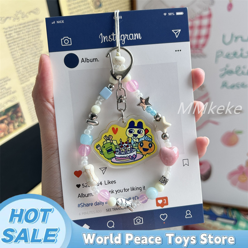 Phone Accessories Hanging - Kawaii Japanese Tamagotchi Keychain Pendant Bag