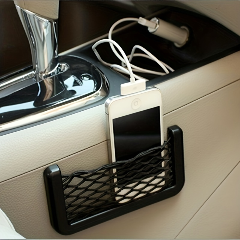 Phone Accessories Hanging - 1pc Car Storage Bag Net Pocket