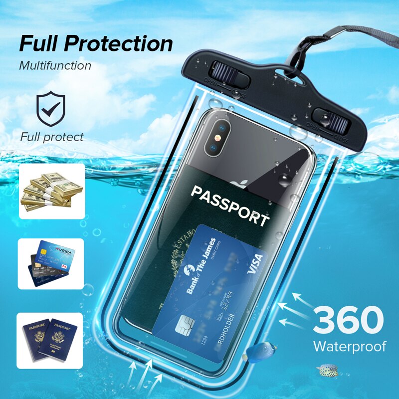 Quality Phone Accessories - IP68 Universal Waterproof Phone Cases Bag