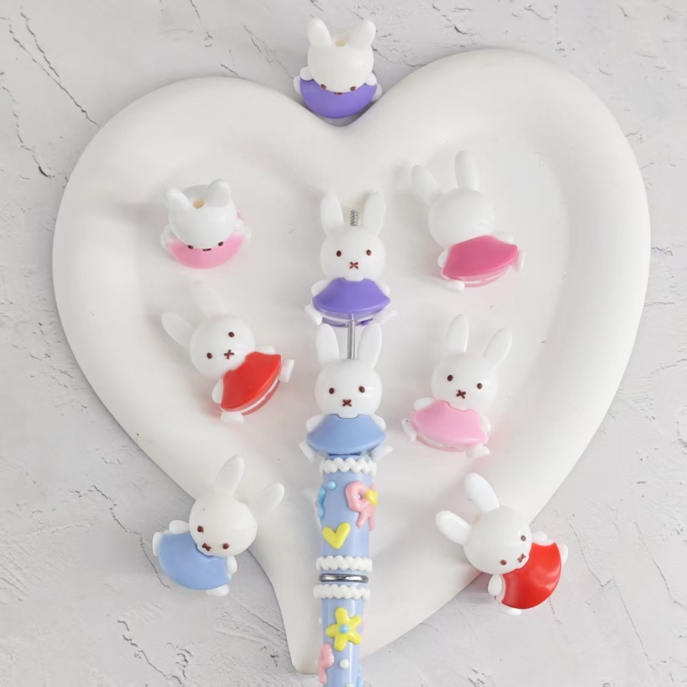 Phone Accessories Hanging - 10/20PCS Cute Miffy Soft Rubber DIY