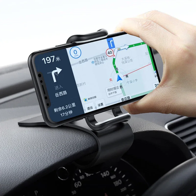 Phone Accessories Rack - 360 Rotatable Car Phone Holder Universal