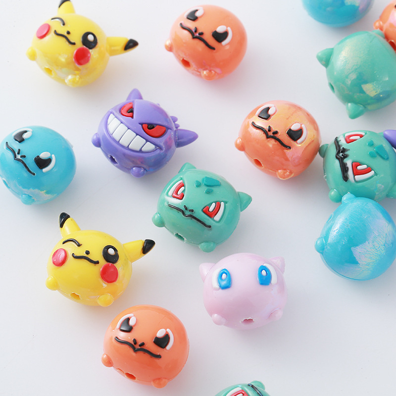 12pcs Pokémon Bead DIY Mobile  - Phone Accessories Useful 评论和价格