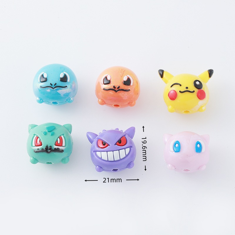 12pcs Pokémon Bead DIY Mobile  - Phone Accessories Useful 评论和价格