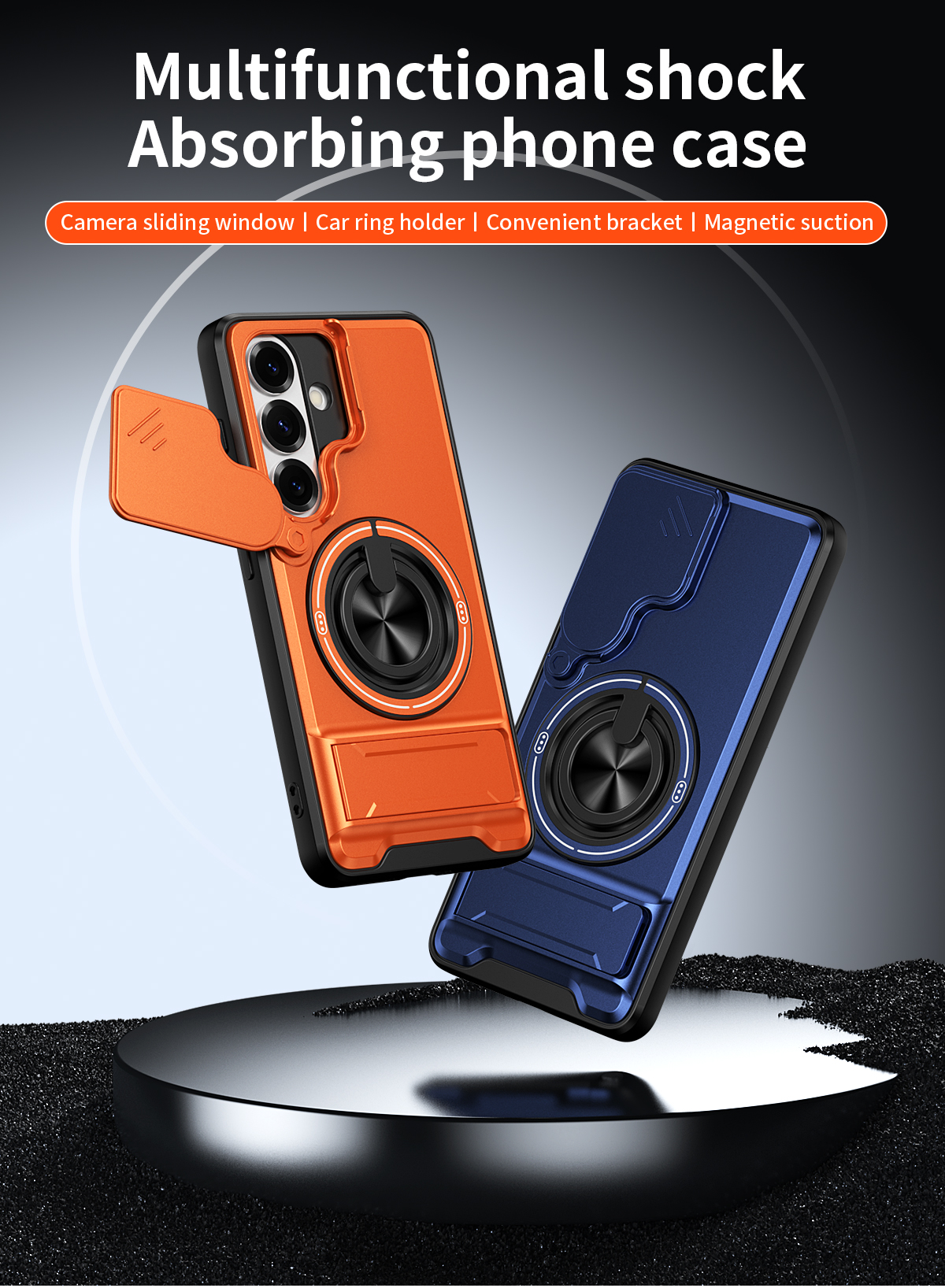 360 Rotating Magnetic Ring Hol - Phone Ring Holder 评论和价格
