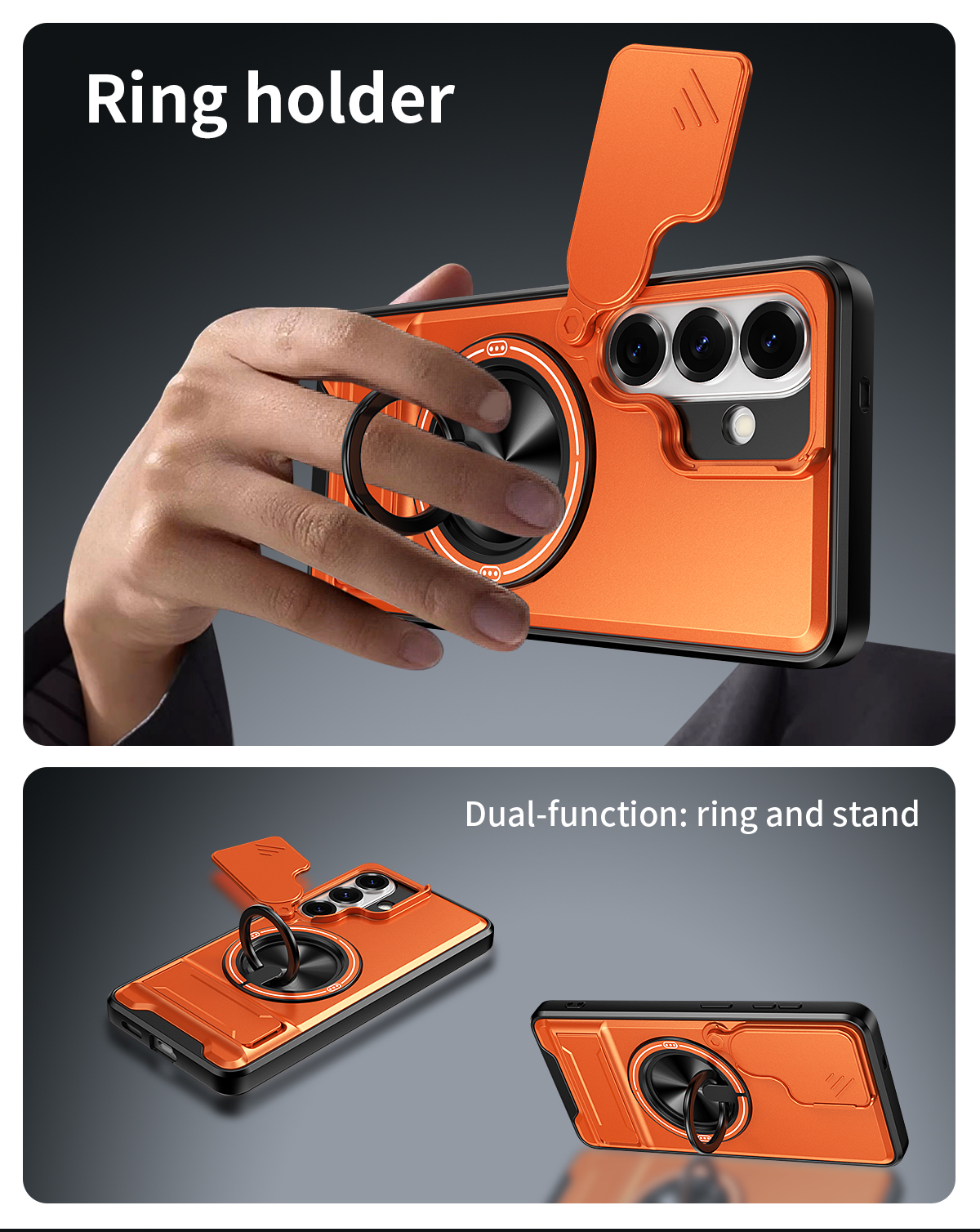 360 Rotating Magnetic Ring Hol - Phone Ring Holder 评论和价格