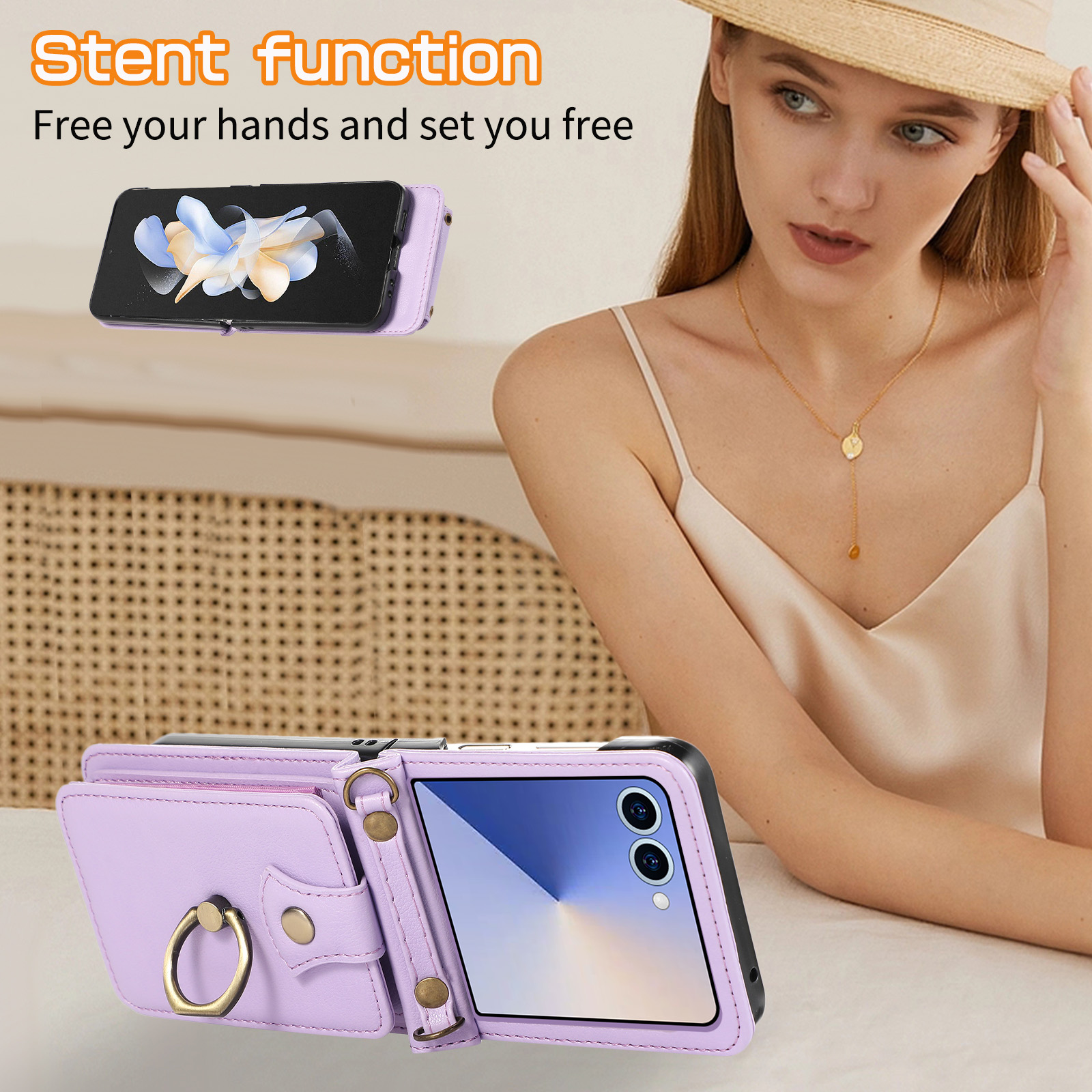 Leather Wallet Phone Case for  - Phone Accessories And Gadget 评论和价格