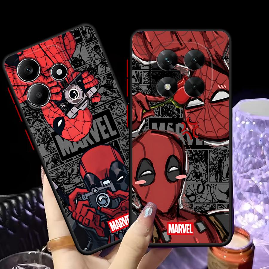 Marvel Spider Man Deadpool Cas - X Phone Accessories 评论和价格