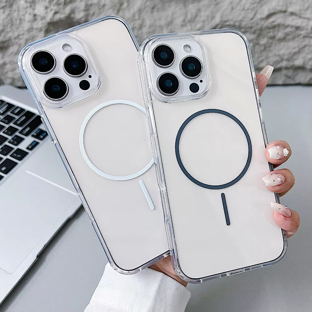 Luxury Magnetic Clear Phone Ca - Quality Phone Accessories 评论和价格
