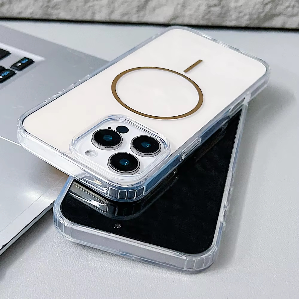 Luxury Magnetic Clear Phone Ca - Quality Phone Accessories 评论和价格