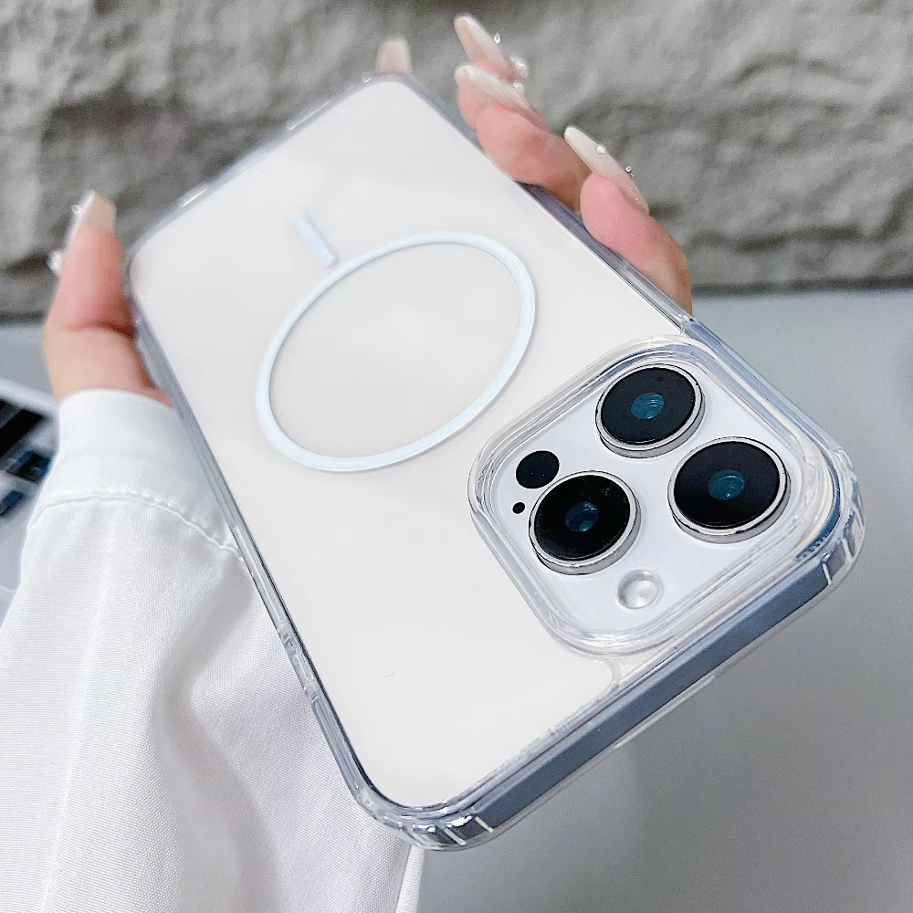 Luxury Magnetic Clear Phone Ca - Quality Phone Accessories 评论和价格
