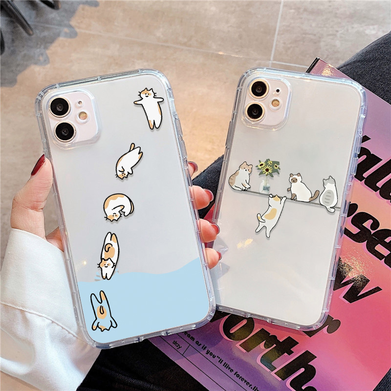 Lovely Fishes Clear Phone Case - Phone Case Clear 评论和价格