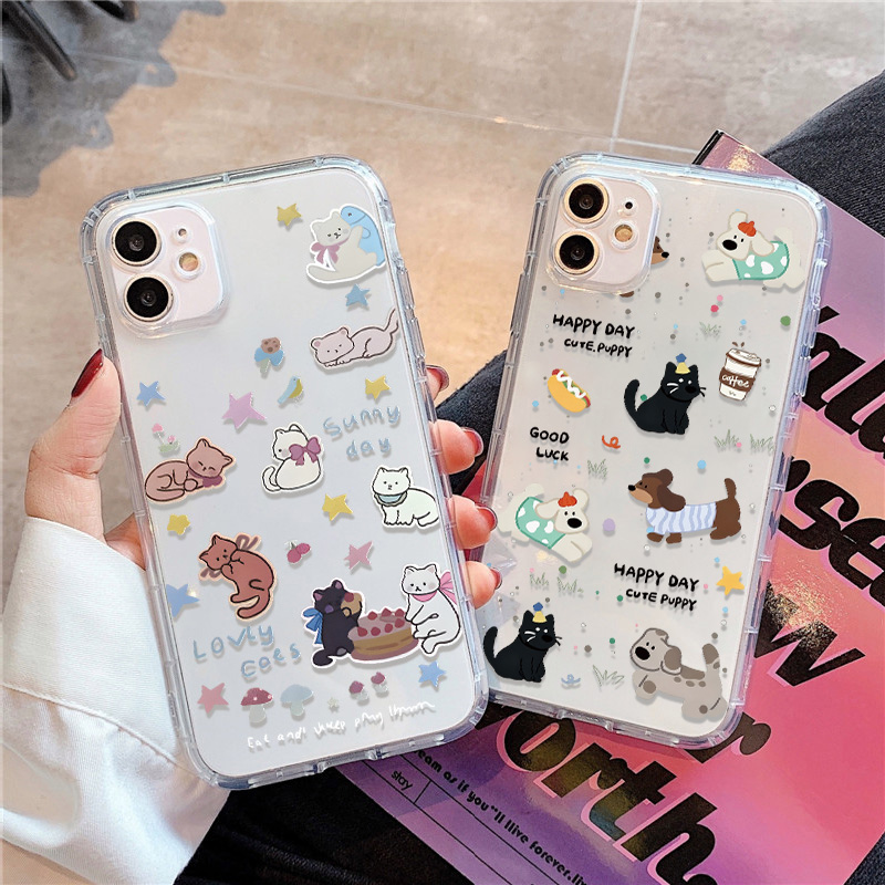 Lovely Fishes Clear Phone Case - Phone Case Clear 评论和价格