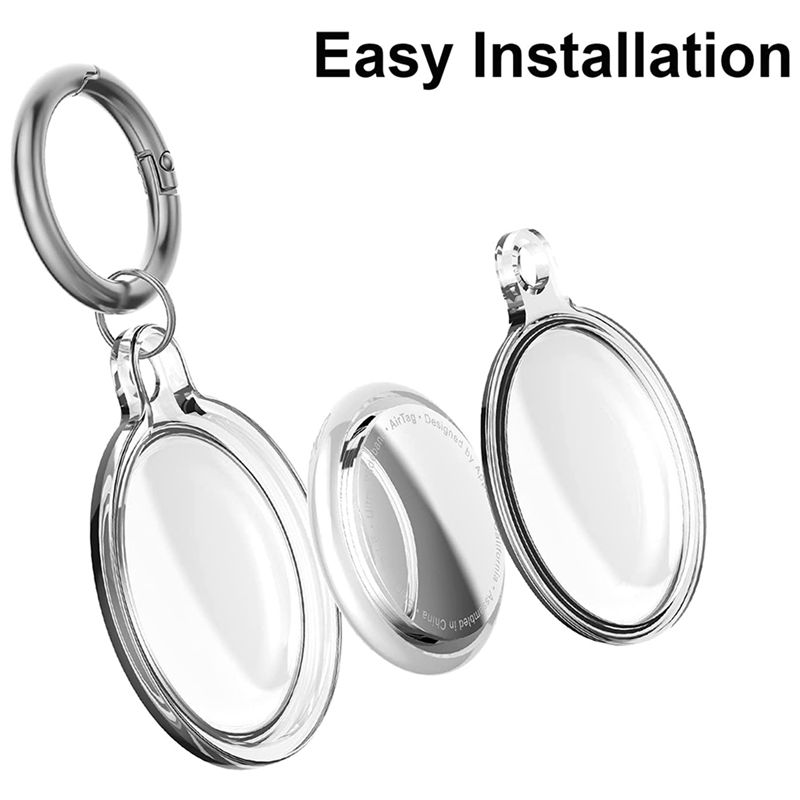 YLS-8 Pack Protective Case For - Airtag Holder Case 评论和价格