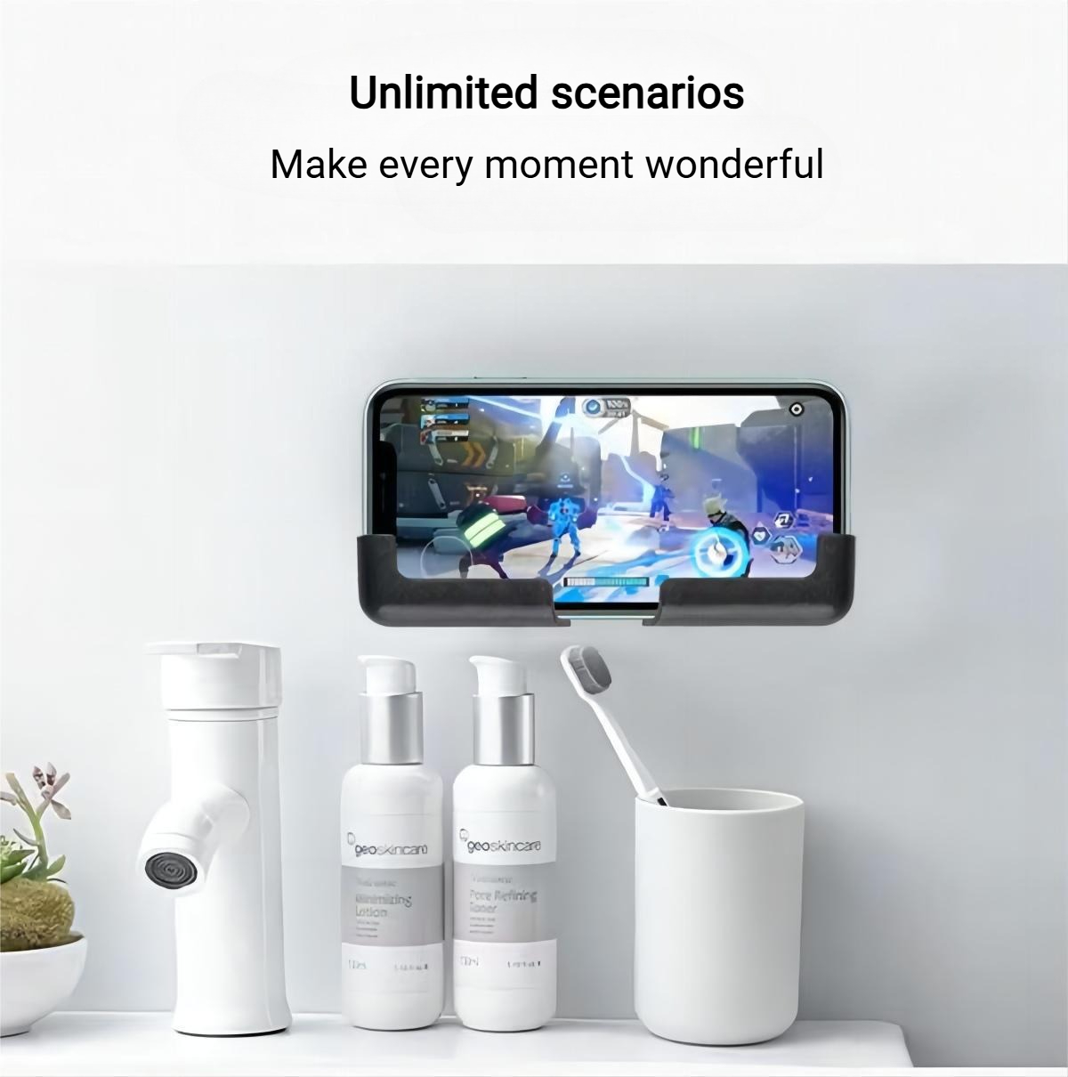 Self-Adhesive Dashboard Phone  - Phone Accessories Rack 评论和价格