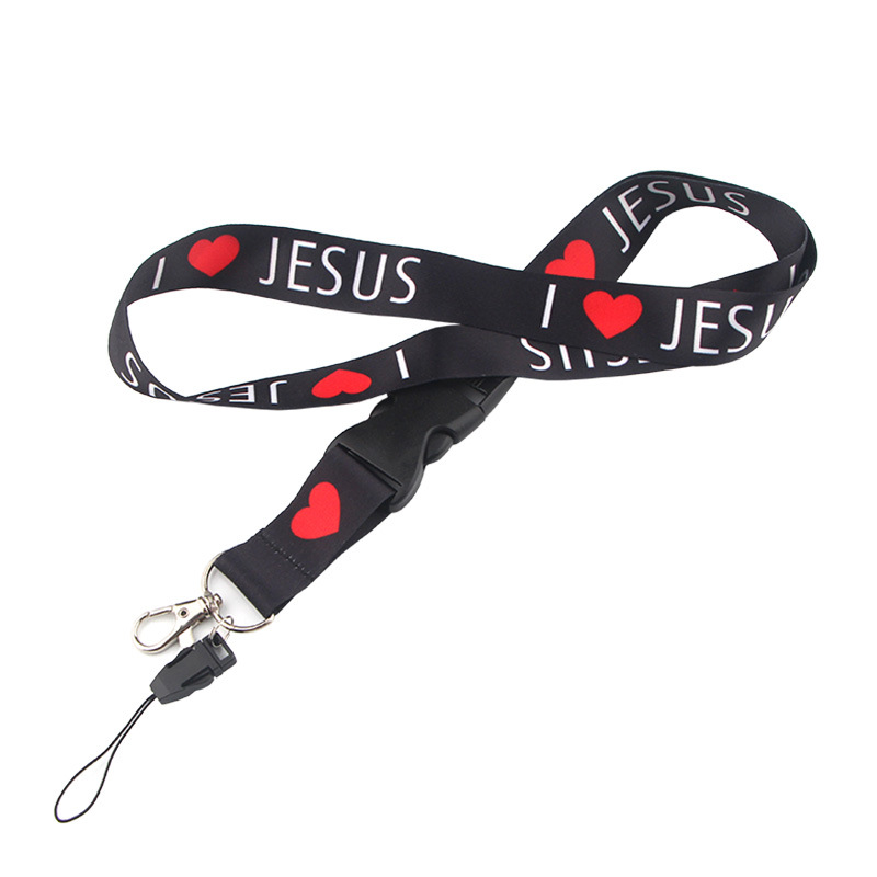 I Love Jesus Safety Hanging Ne - Neck Hanging Phone Holder 评论和价格