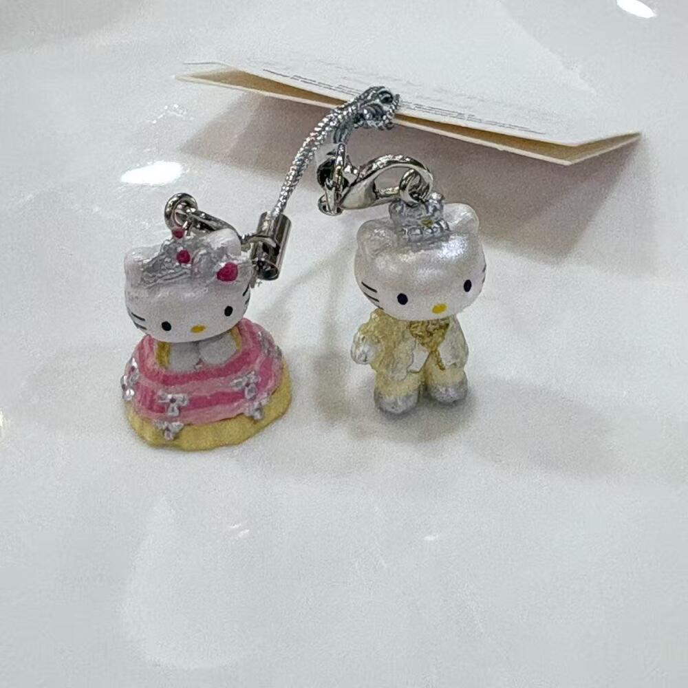 Kawaii Hello Kitty Wedding Dre - Phone Accessories Hanging 评论和价格
