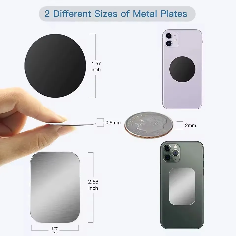 Metal Plate Disk For Magnetic  - Phone Accessories Holder Car 评论和价格