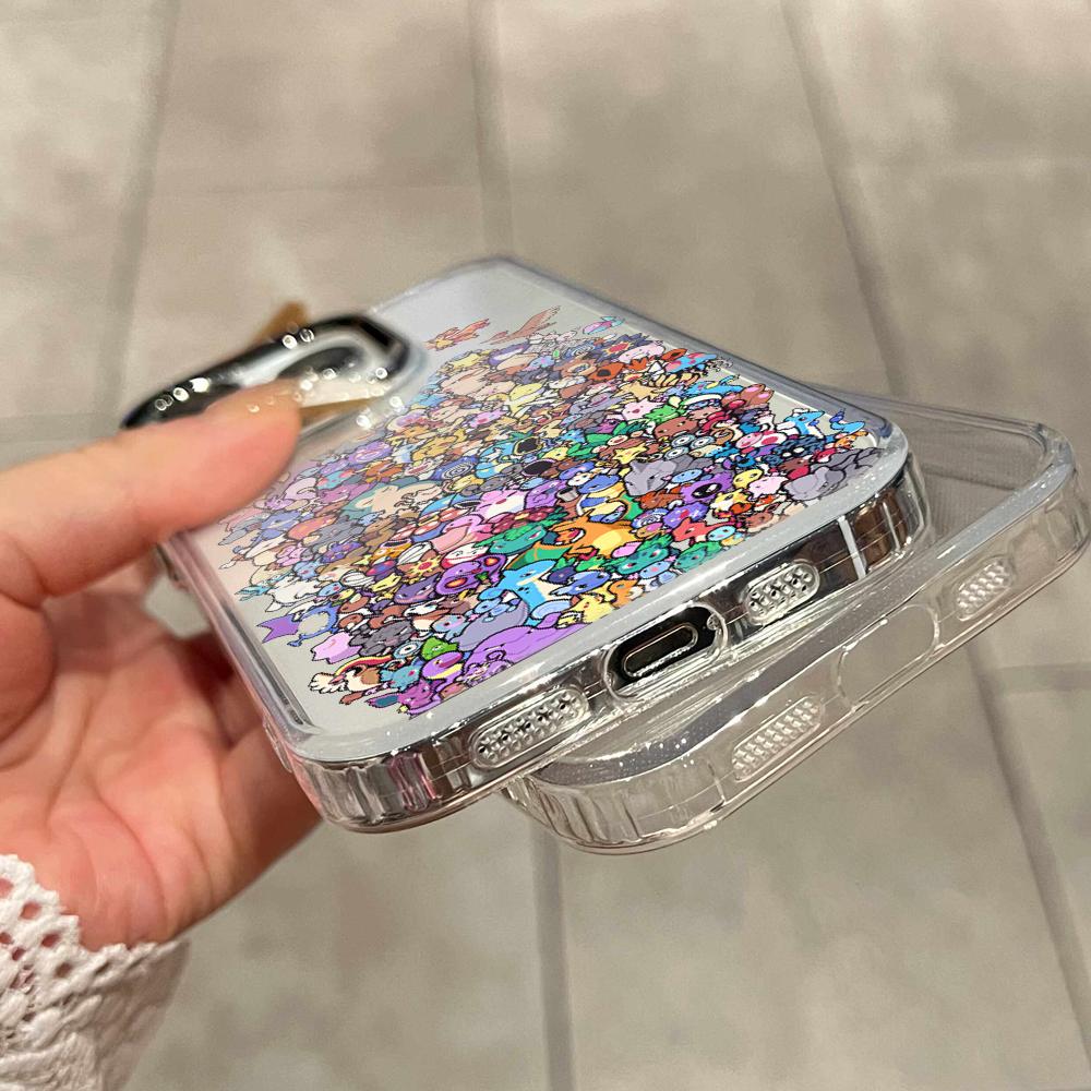 Cute Cartoon P-Pokemon Collect - Phone Case Clear 评论和价格