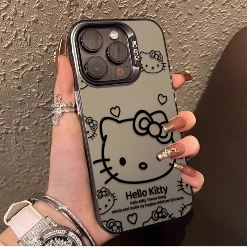 Cute line Hello Kitty Phone Ca - X Phone Accessories 评论和价格