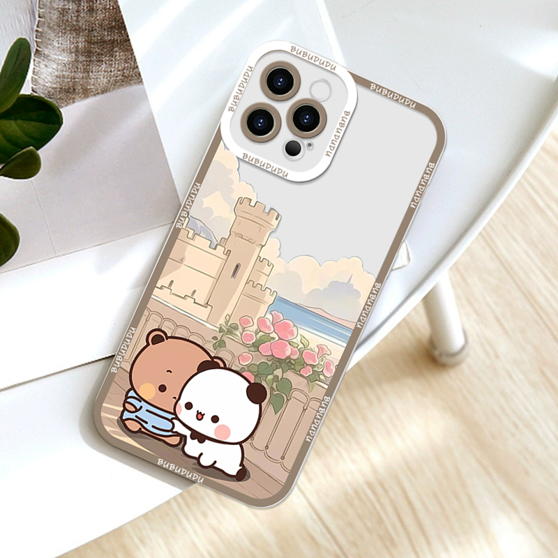 Cute BUBU DUDU Couple Clear Ph - Phone Case Clear 评论和价格