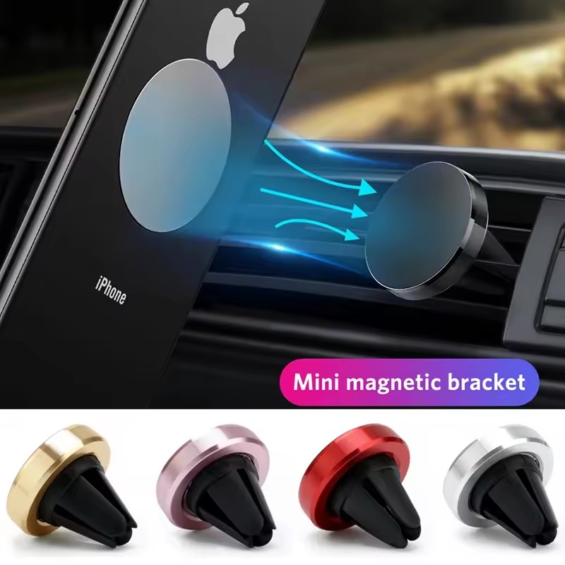 Magnetic Car Phone Holder Moun - Phone Accessories And Gadget 评论和价格