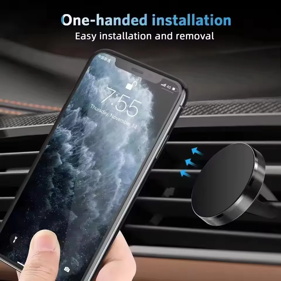 Magnetic Car Phone Holder Moun - Phone Accessories And Gadget 评论和价格