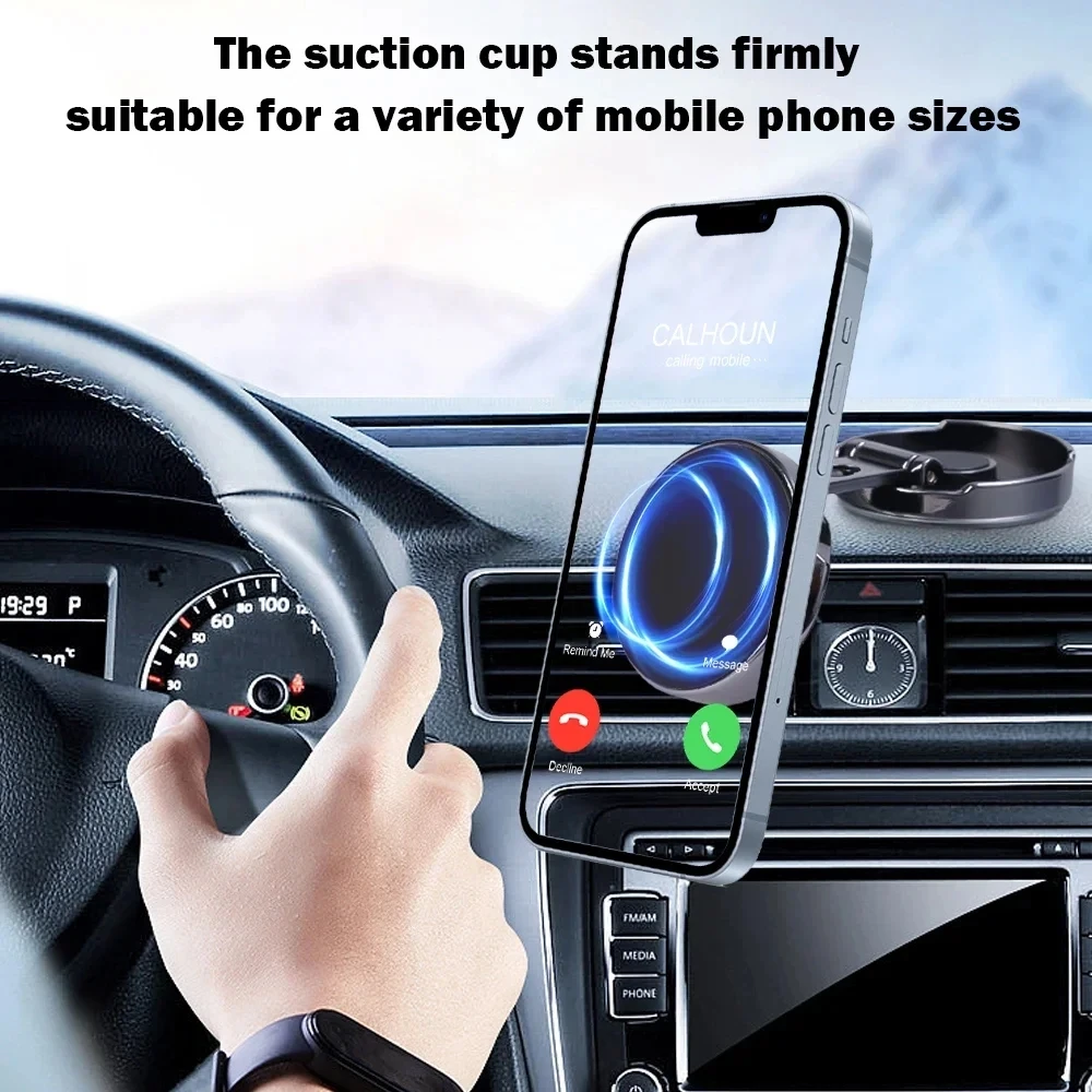 Round Folding Magnetic Car Hol - Phone Accessories Holder Car 评论和价格