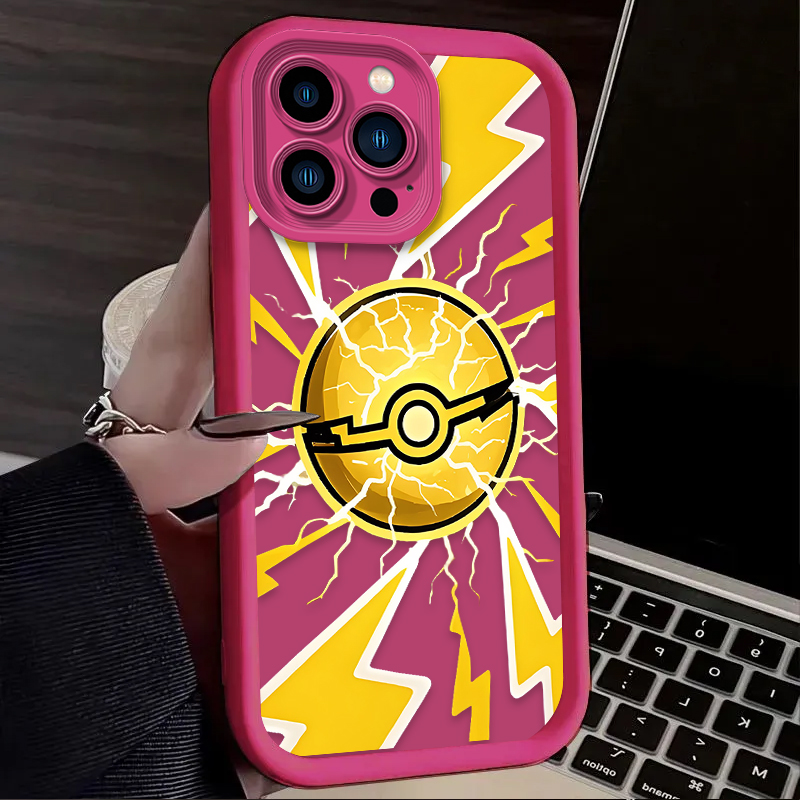 Cartoon Cute P-Pokemon Pikachu - X Phone Accessories 评论和价格