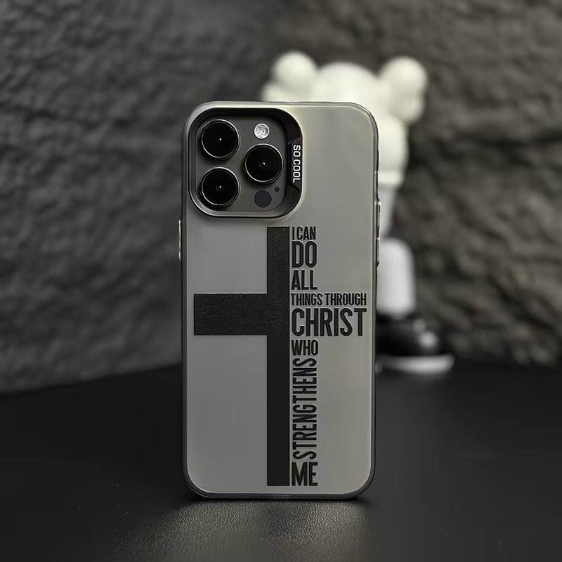 Anti Fingerprint Cross Bible P - X Phone Accessories 评论和价格