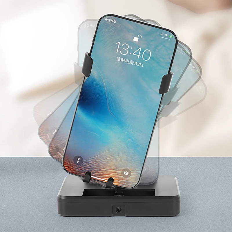 Desktop Automatic Swing Pedome - Desk Phone Stand 评论和价格