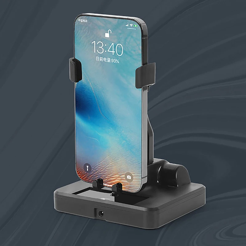 Desktop Automatic Swing Pedome - Desk Phone Stand 评论和价格