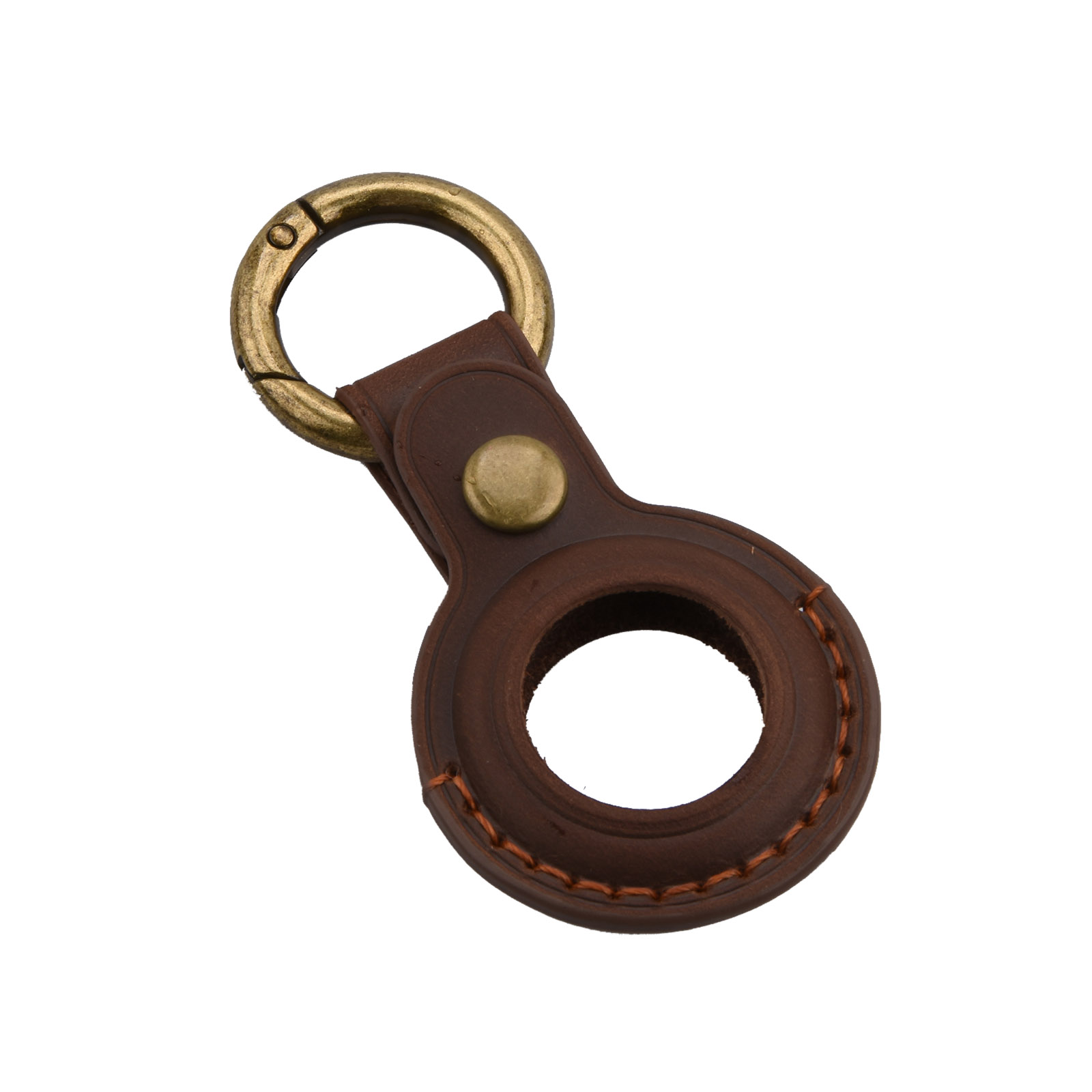1PCS Cowhide Leather AirTag Ca - Airtag Holder Case 评论和价格