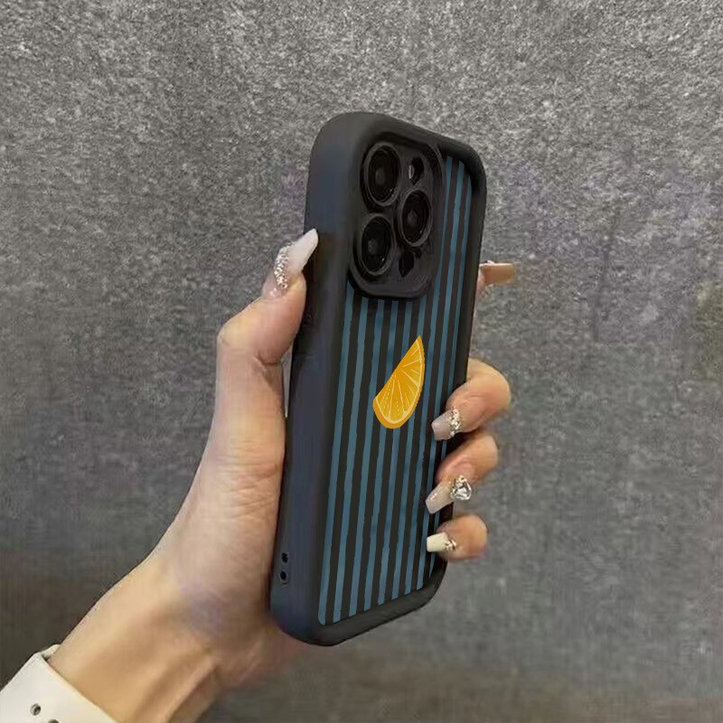 Striped Lemon Slice Pattern Ph - X Phone Accessories 评论和价格