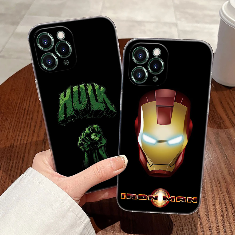 Marvel Cap USA Ironman Hulk Tr - X Phone Accessories 评论和价格