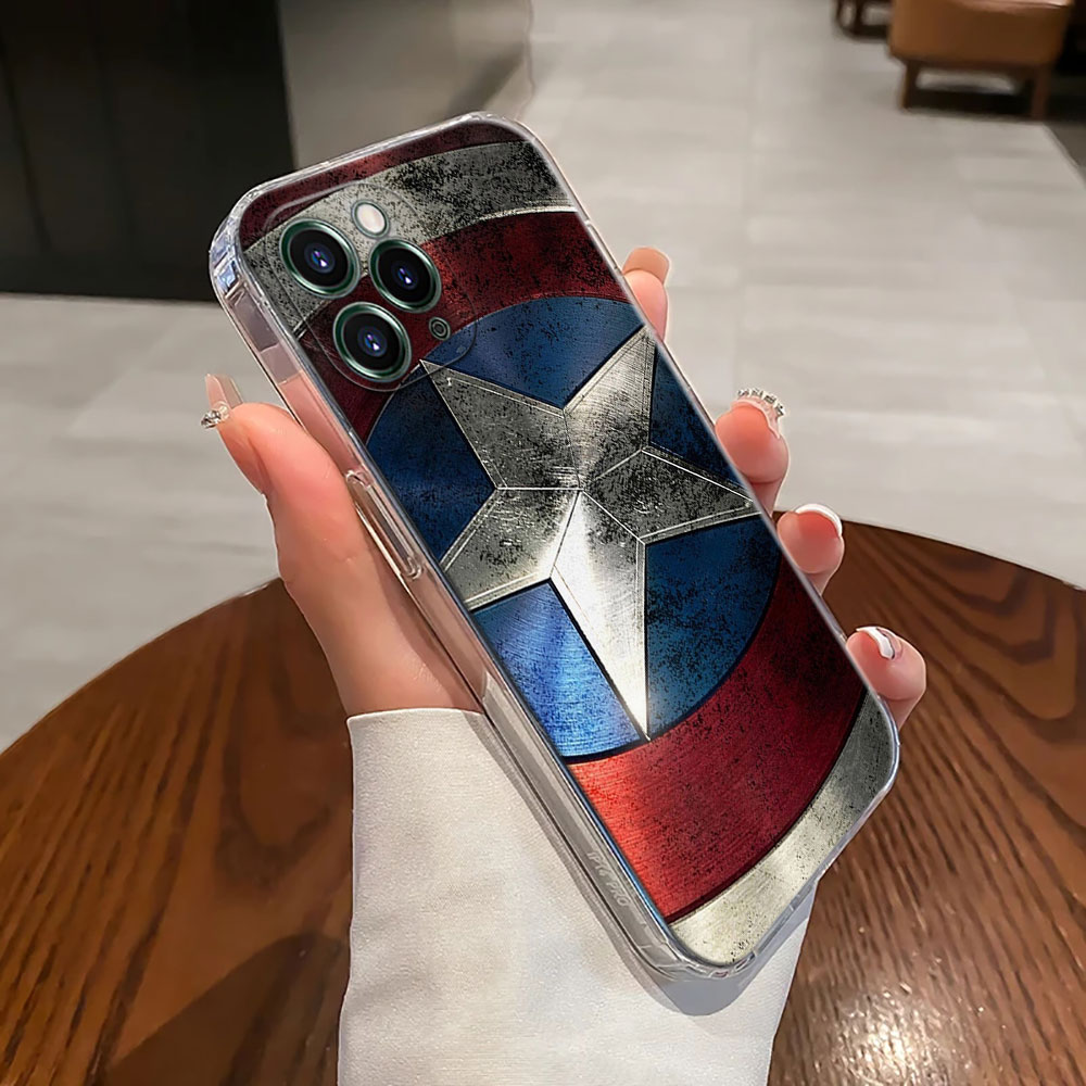 Marvel Cap USA Ironman Hulk Tr - X Phone Accessories 评论和价格