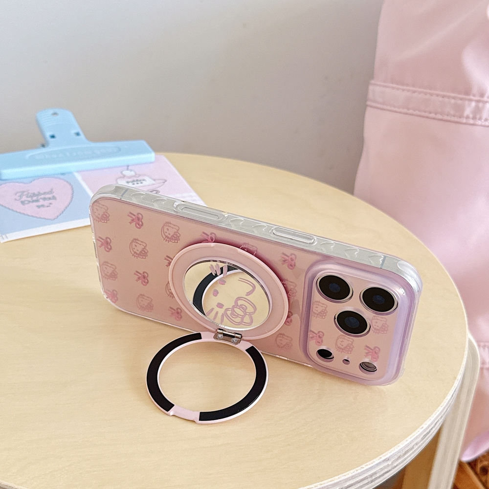 Cute Cartoon Sanrio Hello Kitt - Phone Accessories Ring 评论和价格
