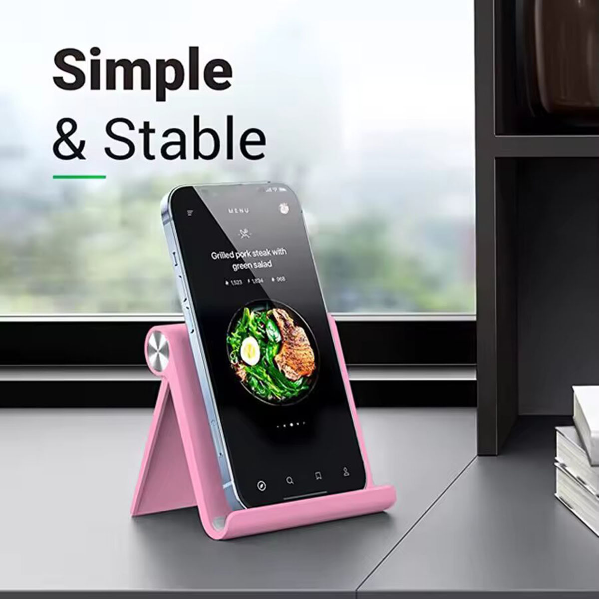 Universal Adjustable Phone Hol - Desk Phone Stand 评论和价格