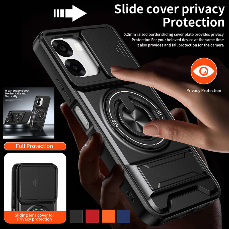 Armor Phone Case For Oppo A6x  - Phone Accessories Ring 评论和价格