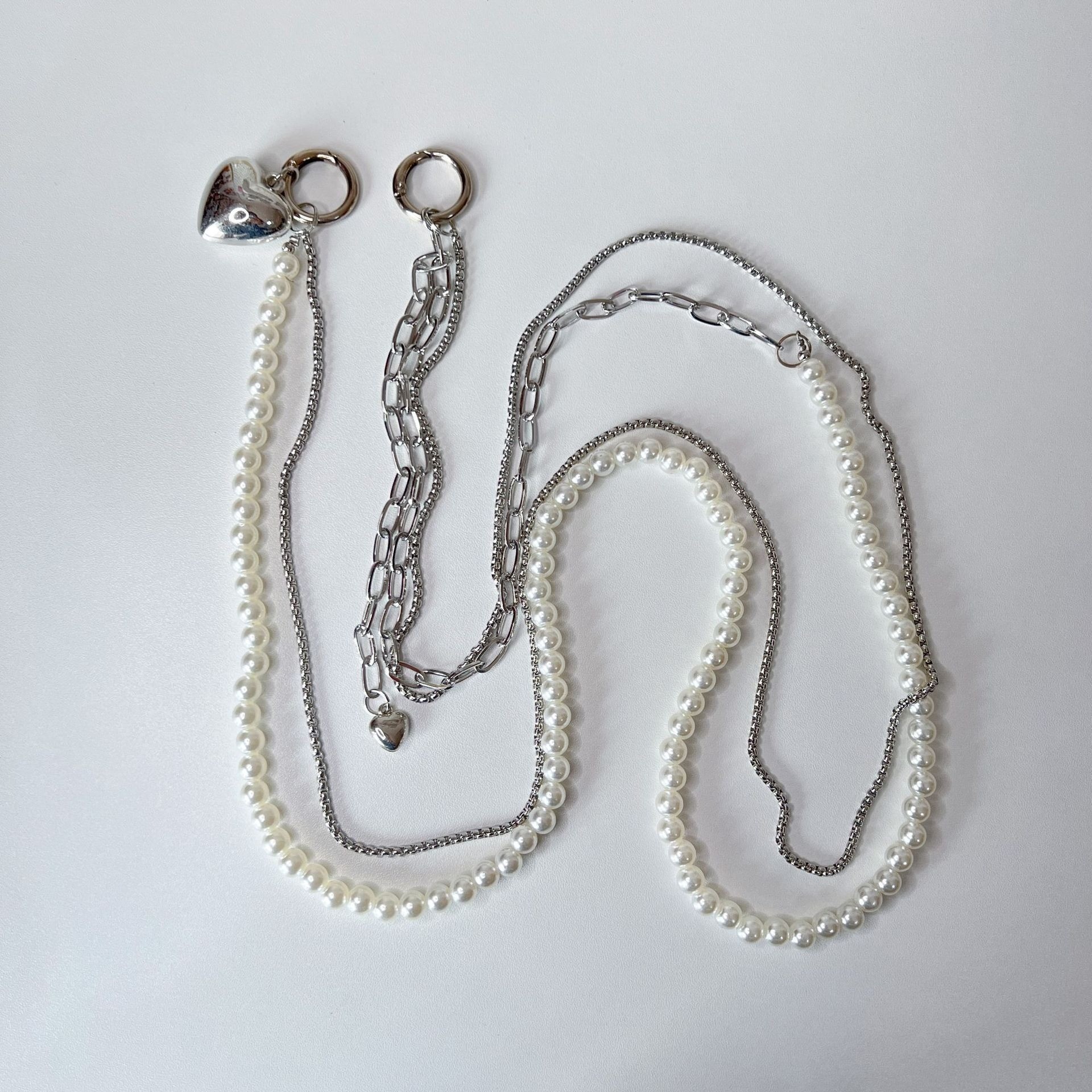 Long Pearl Phone Lanyard Handm - Phone Accessories Hanging 评论和价格