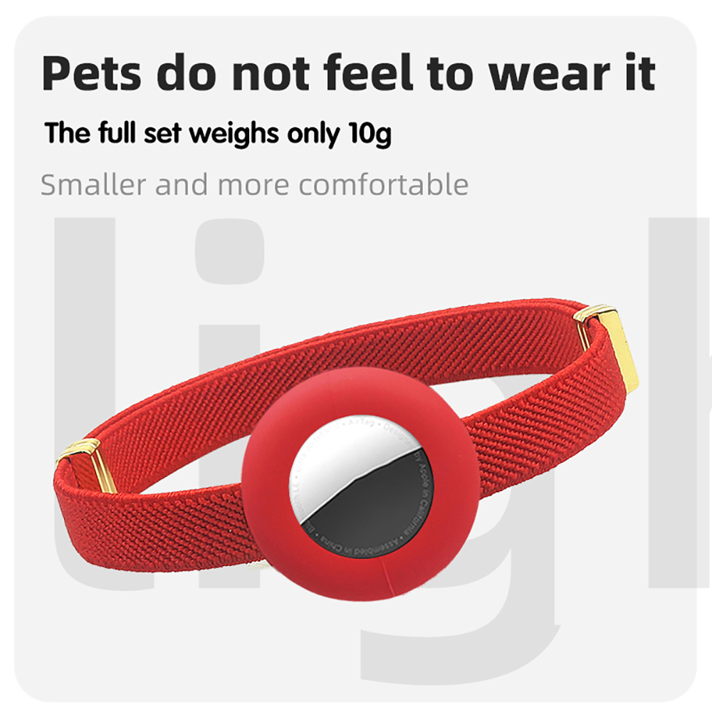 Cute Breakaway Cat Collar Elas - Airtag Holder Case 评论和价格