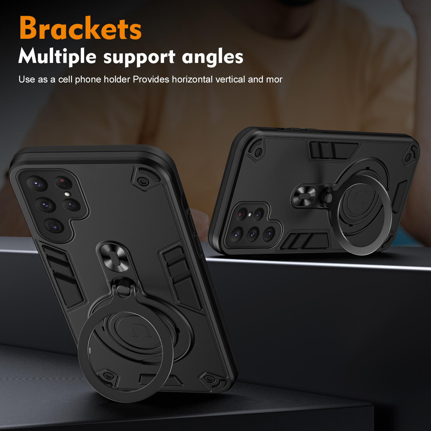 New 360 ° Rotating Metal Car B - Phone Ring Holder 评论和价格