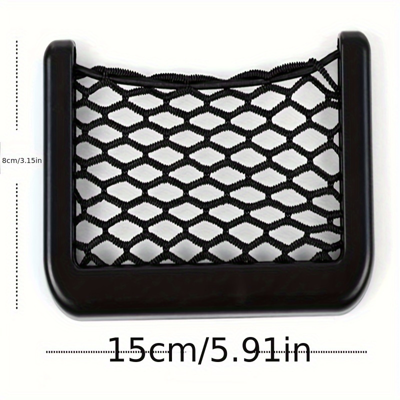 1pc Car Storage Bag Net Pocket - Phone Accessories Hanging 评论和价格