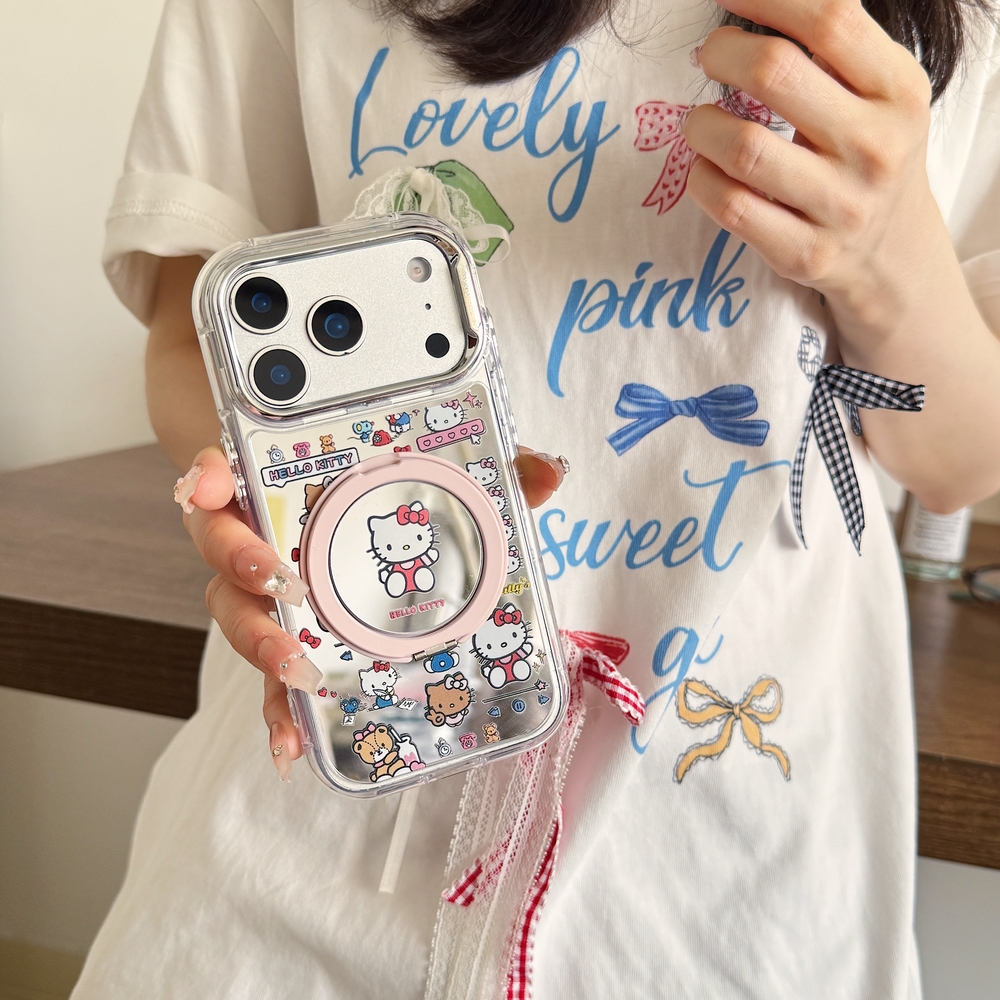 Sanrio Hello Kitty Bow 360°Rot - Phone Accessories Ring 评论和价格