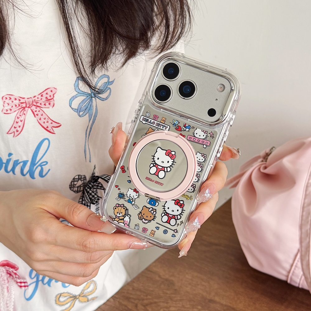 Sanrio Hello Kitty Bow 360°Rot - Phone Accessories Ring 评论和价格