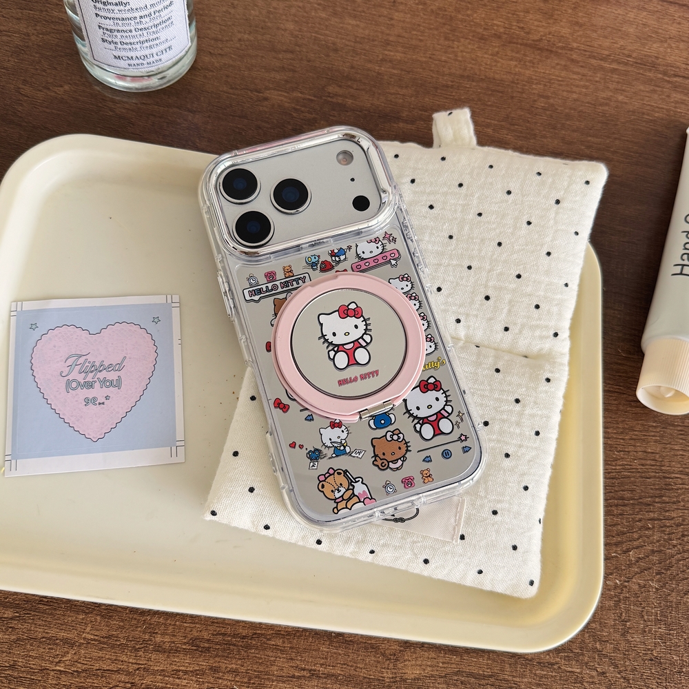Sanrio Hello Kitty Bow 360°Rot - Phone Accessories Ring 评论和价格