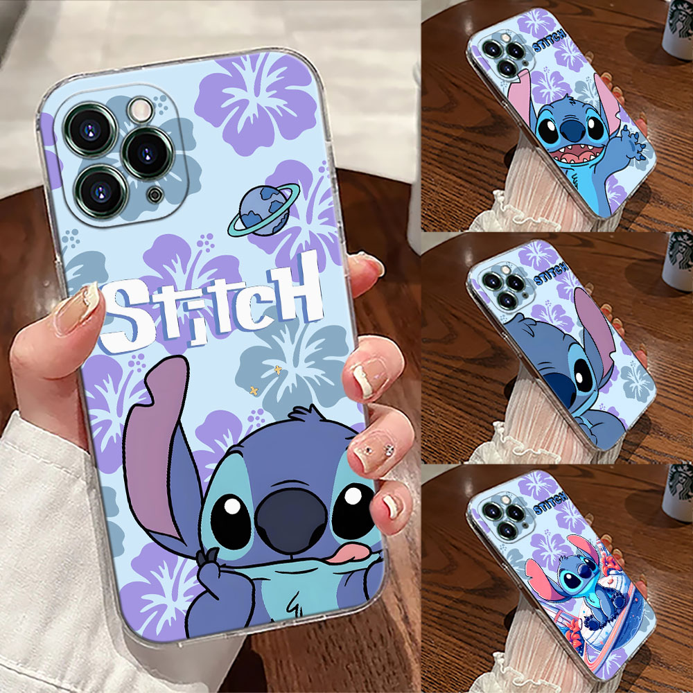 Ohana Stitch Transparent Phone - Phone Case Clear 评论和价格