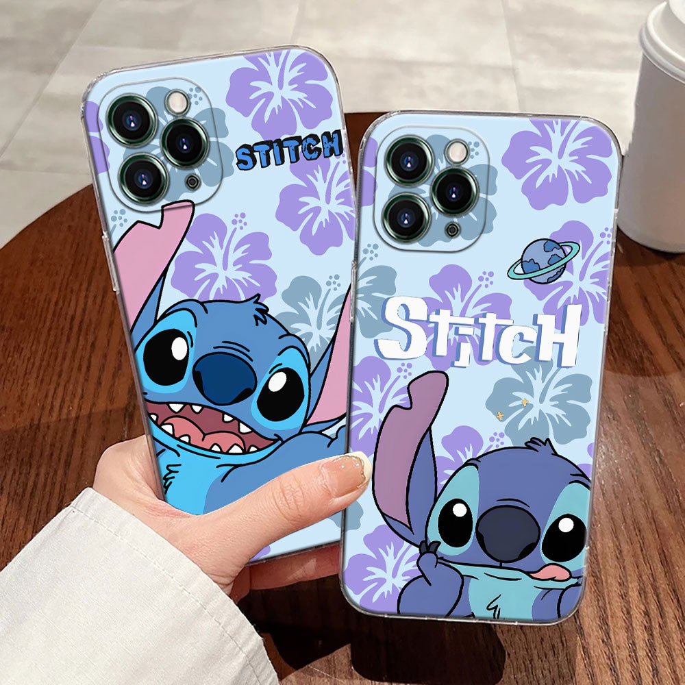 Ohana Stitch Transparent Phone - Phone Case Clear 评论和价格