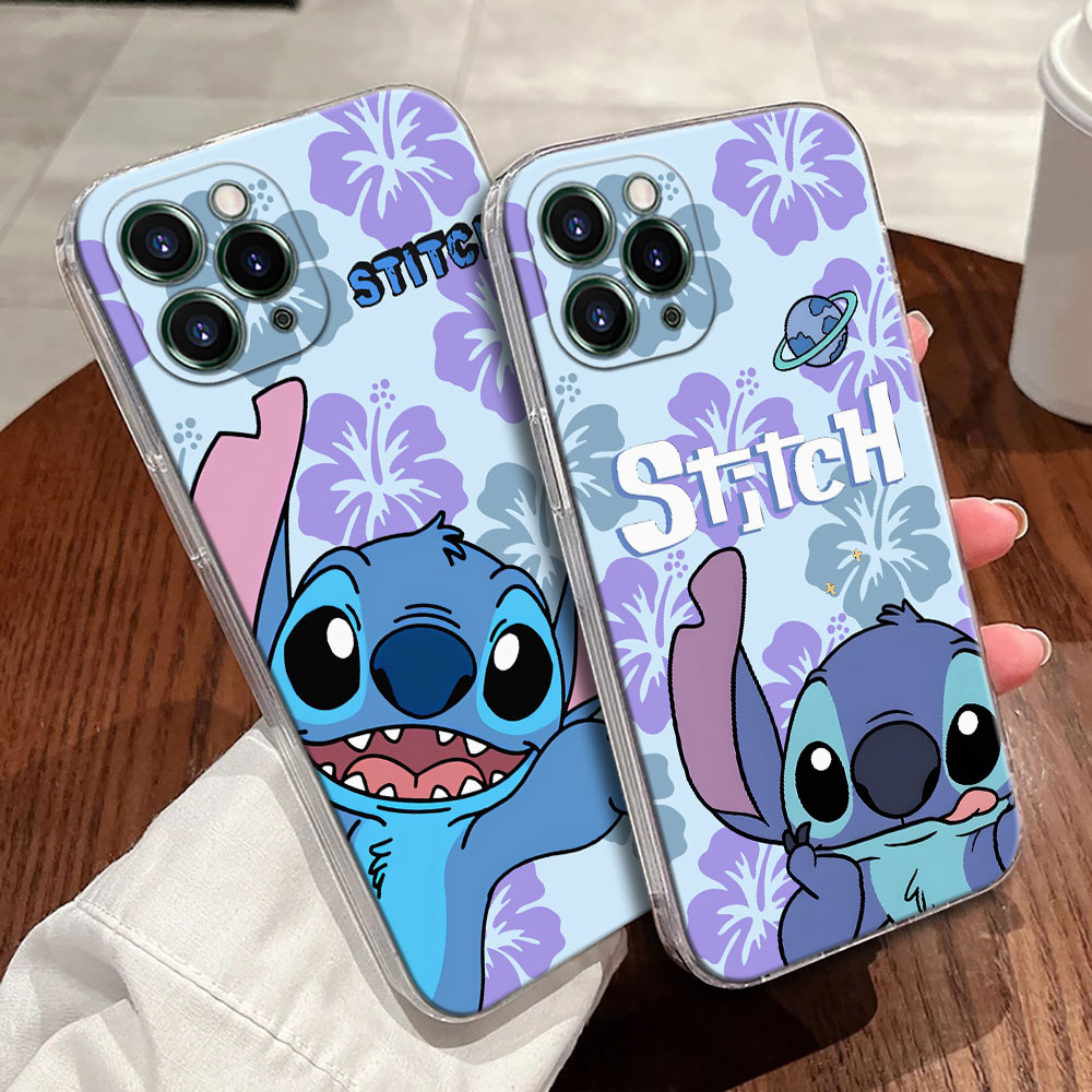 Ohana Stitch Transparent Phone - Phone Case Clear 评论和价格
