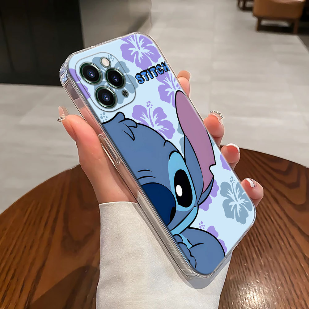 Ohana Stitch Transparent Phone - Phone Case Clear 评论和价格